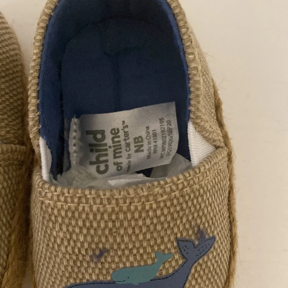 Newborn child of mine by carters shoes